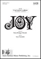 Joy SATB choral sheet music cover